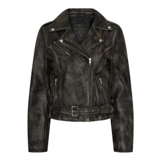 Notyz Chaqueta Biker - Jackets - Mujer - Gris - XL