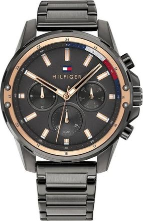 Tommy Hilfiger Mason Multifunction Horloge - Heren - Horloges - Grijs - ONE Size - Accessoires