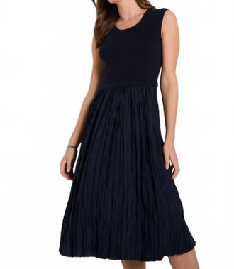 Nic+Zoe Kira Dress In Dark Indigo