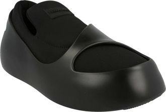 Ferragamo Lunar Paneled Slip-On Sneaker in Black at Nordstrom Rack, Size 10