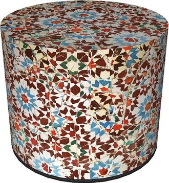 OEM Puf Impermeable Codura Para Hogar Y Jard&iacute;n - Dise&ntilde;o Catalu&ntilde;a, Elegante, C&oacute;modo, Estable, Con Cremallera, 40 Cm, Bertoni