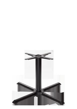 Netfurniture Black Cruciform Table Base - Large - Coffee Height - 480 Mm