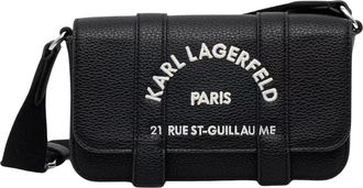 Karl Lagerfeld K/Rsg Mini Flap - Dames - Schoudertassen - Zwart - ONE Size - Tassen