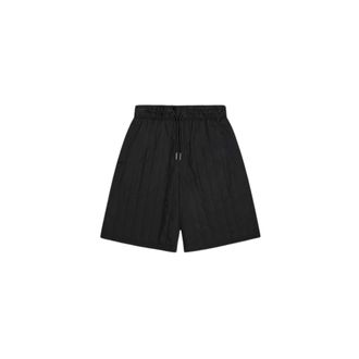 Rains Long Shorts, female, Black, Size: XS Pant Trapuntato