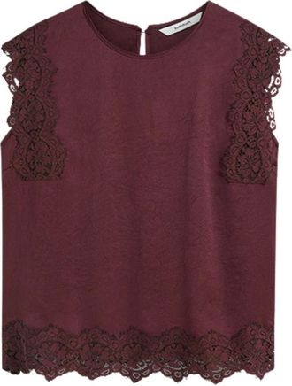 Summum Donna, Top, Rosso, XL, new