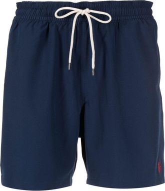 Polo Ralph Lauren Polo Pony swim shorts - men - Polyester/Elastane - M - Blue