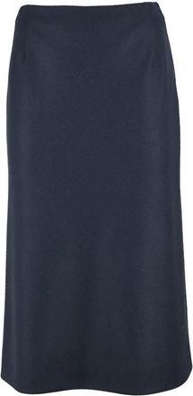 Maison Margiela Flared Midi Skirt - Blue