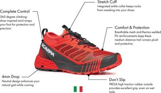 Scarpa Womens Ribelle Run Trail Running & Hiking Shoes