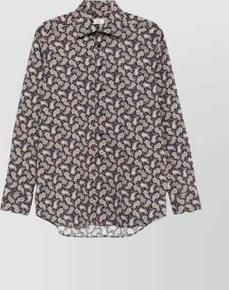Etro roma paisley print shirt