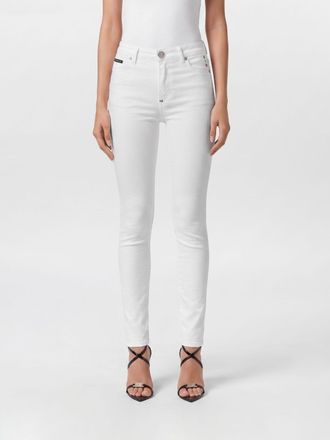 Philipp Plein High-Waisted Skinny Jeans in Five-Pocket Stretch Denim