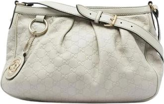 Gucci Pre-owned Sukey Crossbody - - Pre-owned - Donna - Bianco - ONE SIZE