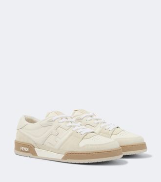 Fendi Fendi Match leather and suede sneakers
