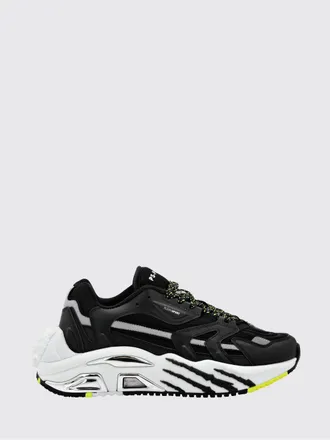Plein Sport PS. Project Gen. X-01 Sneakers in Leather and Mesh with Bicolor Design