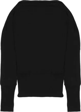 Toteme Viscose Jumper - Black