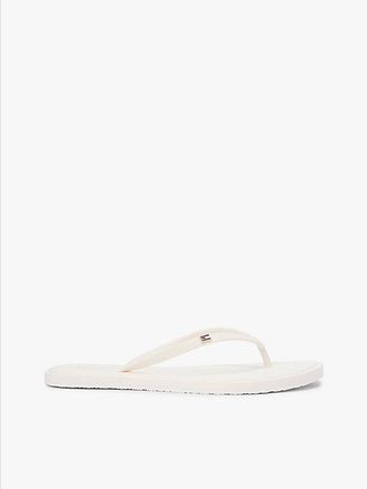 Tommy Hilfiger Chic Enamel Flag Flip-Flops