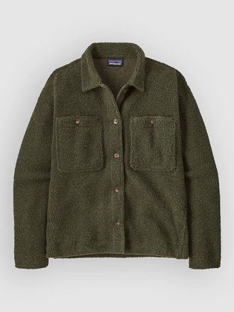 Patagonia Reclaimed Sweater Shirt Jacke gr&uuml;n