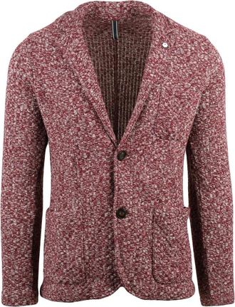 L.B.M. 1911 L.b.m. 1911, Heren, Truien, Rood, Maat: 2XL Wol