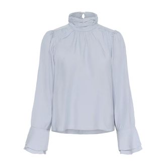 Karen by Simonsen Overhemden, Dames, Blauw, S, Blouses