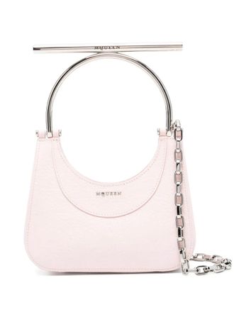 Alexander McQueen Mini T-Bar shopper - Roze