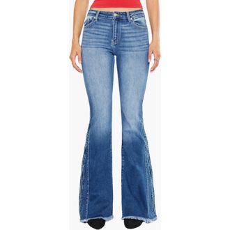Kancan Rila High Rise Flare Jeans in Medium Wash at Nordstrom, Size 31