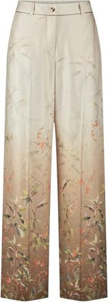 Riani Wijde broek - Dames - Wijde Broeken - Veelkleurig - 2XL - Broeken