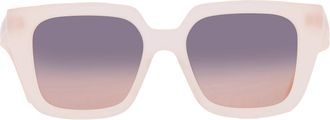 Dior DIORMIDNIGHT S1I Pink Violet Gradient Square Ladies Sunglasses CD40092I 73V 53