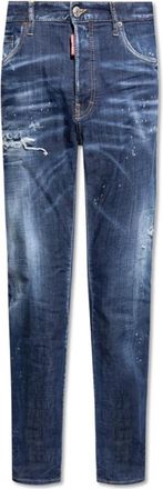 Dsquared2 642 Jeans - Heren - Slim Fit Jeans - Blauw - S - Katoen - Jeans