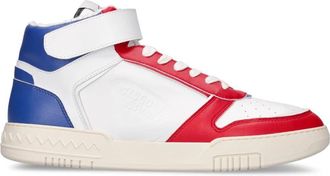 Missoni Basket High Sneaker - Heren - Sneakers - Wit - 40 EU - Leer - Schoenen