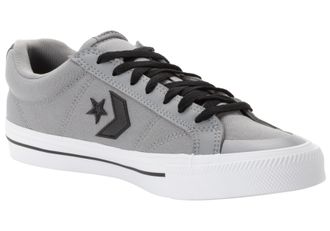 Converse Sneaker CONVERSE SPORT CASUAL, Herren, Gr. 41, schwarz-weiss (classic grau, schwarz, wei&szlig;), Textil, Schuhe Sneaker