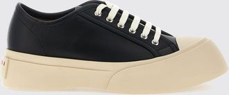 Marni Sneakers basse Pablo in pelle di vitello con suola platform