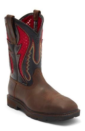 Ariat Groundbreaker Western Work Boot in Brown/Brown at Nordstrom Rack, Size 10.5