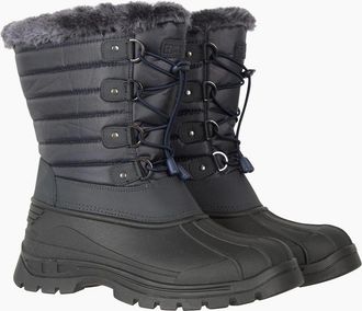Mountain Warehouse Womens Mountain Warehouse Womens/Ladies Whistler Adaptive Snow Boots - Navy - Size: 4