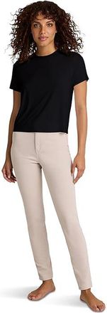 Commando Butter Short Sleeve Crew T-Shirts Womens Clothing Black : XL, Elastane/Modal