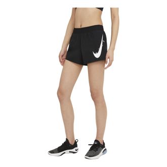 Nike (WMNS) AS W NK SWOOSH Run Short Black CZ9316-010