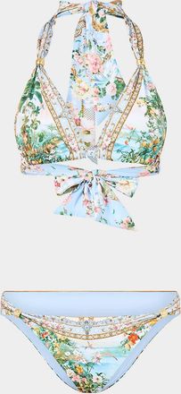 Camilla Sisi Society Soft Thick Tie Two-Piece Swimsuit