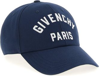 Givenchy Mens Blue Cotton Cap (baseball Hat)