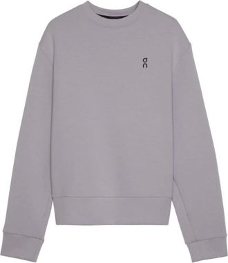 On Running Focus Tech Crew - Dames - Sportshirts - Paars - M - Katoen - Fitness