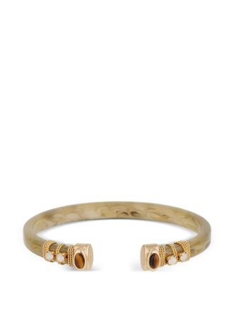 Gas Bijoux Sarina Bis Strass Gold Plated And Acetate Bracelet