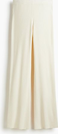 H&M Hose in Rippstrick - White