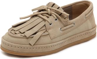 Hogan H683 Barca Loafer - Dames - Bootschoenen - Beige - 36 1/2 EU - Schoenen
