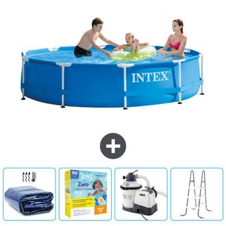 Intex Piscina Con Estructura Redonda - 305x76 Cm - 7-piezas Scb71