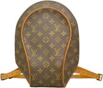 Louis Vuitton Pre-owned Backpacks, female, Brown, Size: ONE SIZE Pre-owned Ellipse Monogram Canvas Backpack