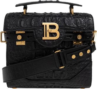 Balmain B-Buzz tote bag - women - Bos Taurus - One Size - Black