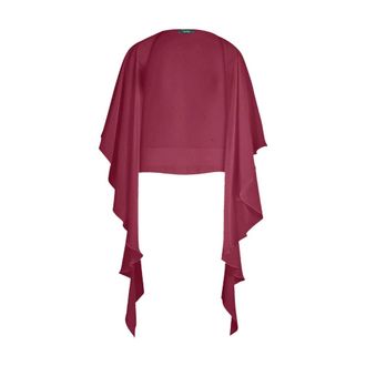 Vera Mont Elegante Sjaal voor Vrouwen - Dames - Jassen - Rood - Maat: L Poliester