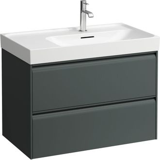 Laufen Laufen - Meda Mueble Bajo Lavabo, 2 Cajones, Incl. Sistema