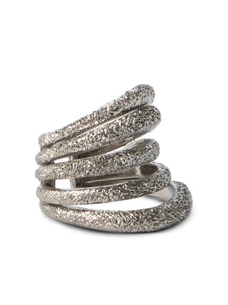 Brunello Cucinelli Zilveren oorcuff