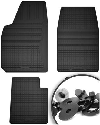OEM Alfombrillas De Goma + Topes Para: Mercedes Ml W164 Suv (2005-2011)