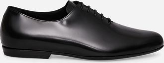 Dries Van Noten Leather Oxford Shoes Black