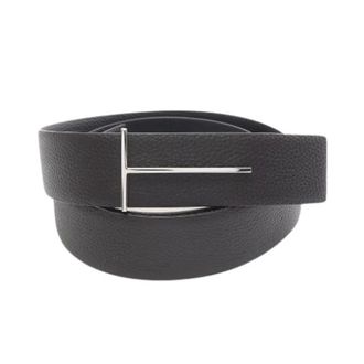 Tom Ford Pre-owned Leather Belt - female - Tom Ford Pre-owned - Vintage Belts - Black - ONE SIZE - Pre-owned