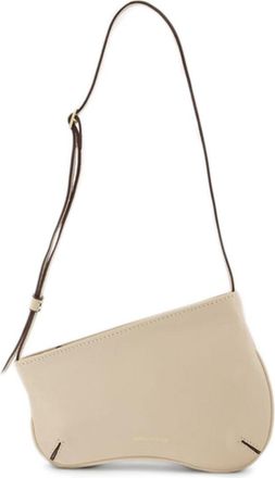 Manu Atelier Mini Curve Hobo Bag - Ivory - Leather